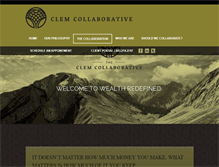Tablet Screenshot of clemcollaborative.com